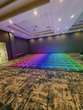 RGB LED Multicolor Color Mixing Infinity Mirror Dance Floor Stage Lighting