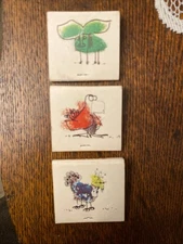 STRANGE CREATURES "ZANIES" UNSTRUCK MATCHBOOKS