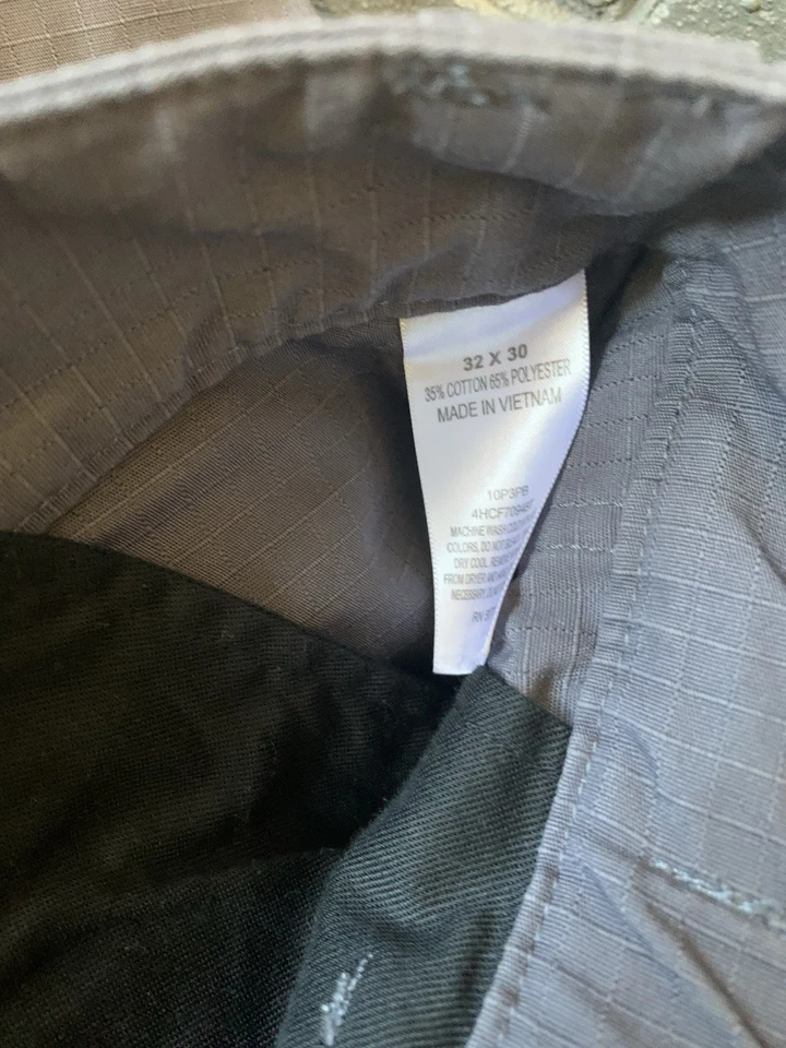 Lot Of 7 Affinity Apparel Gray Work Pants Men’s 32/30 - Image 3 of 4