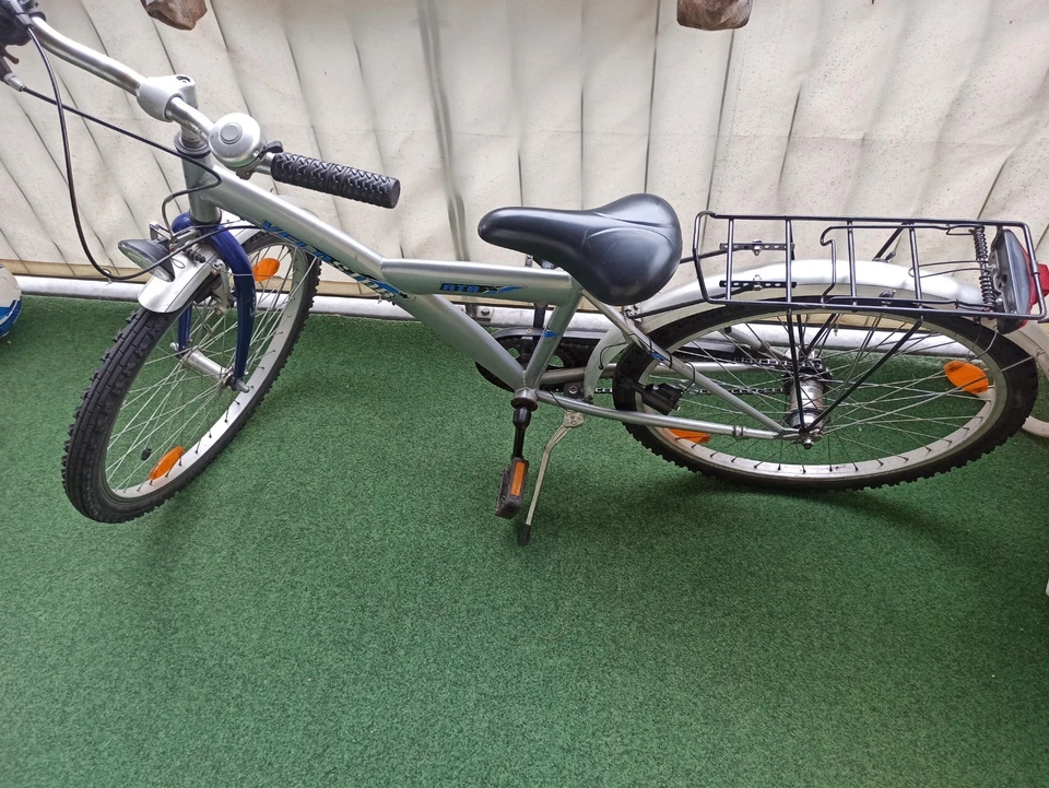 Mountainbike 24 Zoll Silber - Bild 2 von 2