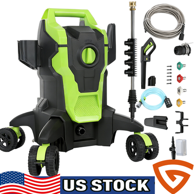 #ad Electric Power Washer 2500 PSI 3.0 GPM Pressure Washer with 52FT Hosenozzle $130.99