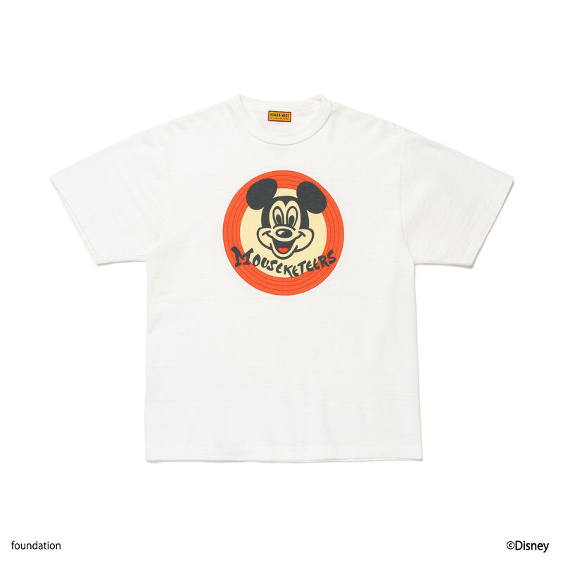 HUMAN MADE Mickey Mouse Club Graphic T-Shirt White XX31TE007 | eBay