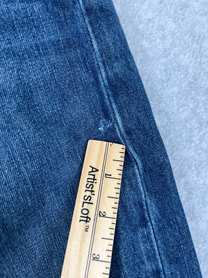 Jeans Polo Ralph Lauren Thompson Ribete Relajado 32x34 Hecho en México Foto 4 de 4