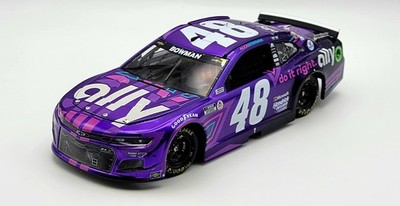 ALEX BOWMAN 1/24 2021 ALLY POCONO WIN LIQUID COLOR ELITE LOW DIN #2 