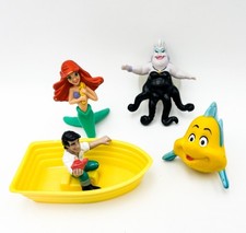 McDonald  s 1989 Happy Meal Disney Little Mermaid Figures Complete Set Of 4