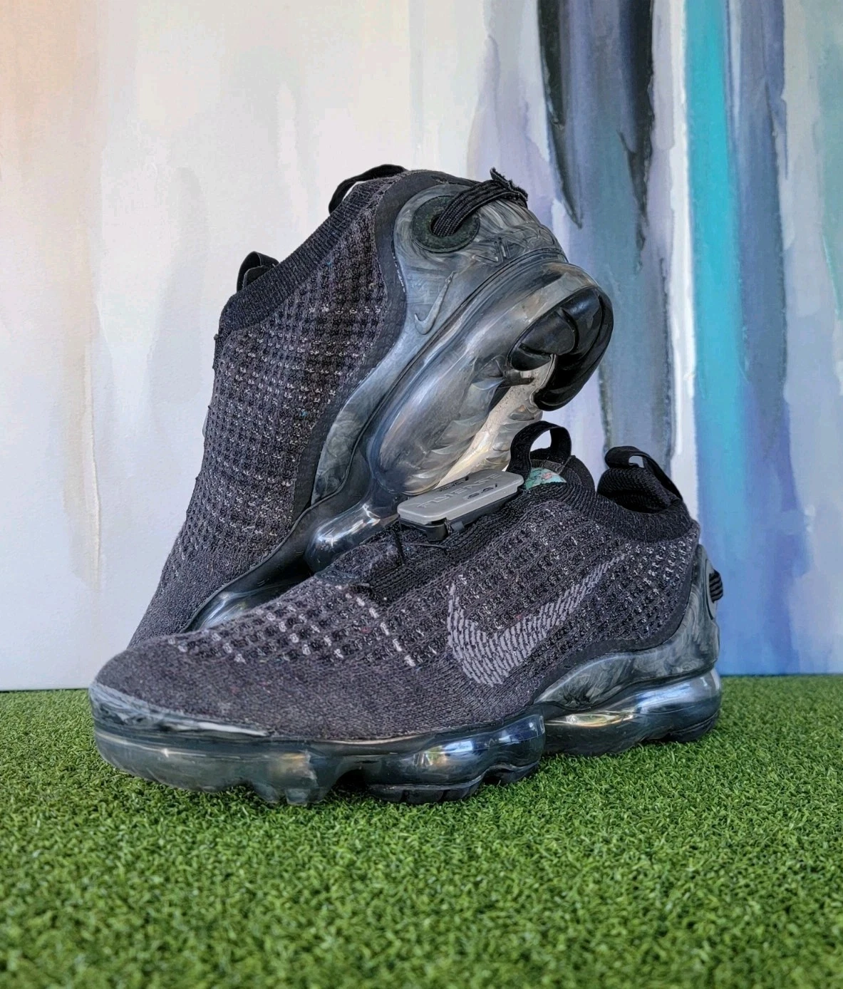 Scarpe da corsa Nike Air VaporMax 2020 Flyknit nere ~ taglia 7 anni ~ WMS 8 5