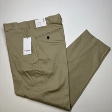 Men's Extended Tab Slim Fit Trousers - Goodfellow & Co Khaki 32x30 NWT