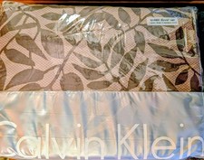 Calvin Klein Madeira Plum Queen Duvet Set 100 Cotton 3pc New In Package