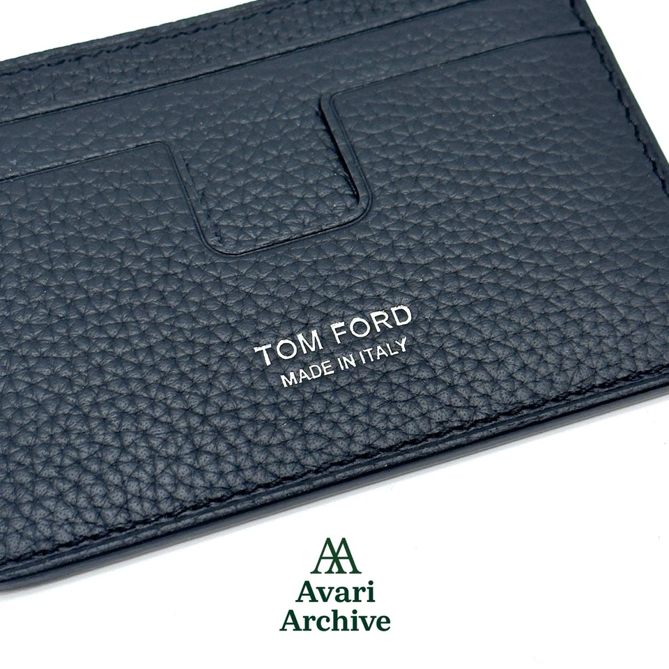 Tom Ford Centurion Black Full Grain Leather Cardholder AMEX Gift - image 4 of 4