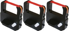  3 Pack Acroprint M150MC4 ES700 ES900 Ribbon Cartridge, Red Ink, 39-0121-002