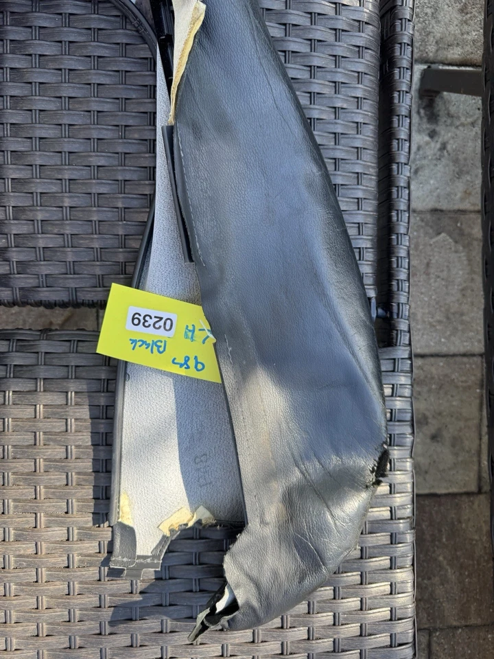 2005-2008 Porsche Boxster Cayman 987 Front Seat Cushion Cover Left OEM Used - Image 3 of 4