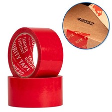 Void Security Tape  rot 50mmx66m &ndash; manipulationssicheres Sicherheitsklebeband