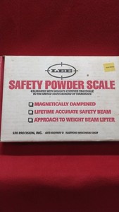 Lee Safety Powder Scale