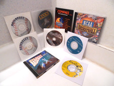 9 Vintage 1991-1999 Sports CDs - Baseball, Basketball, Golf, etc.