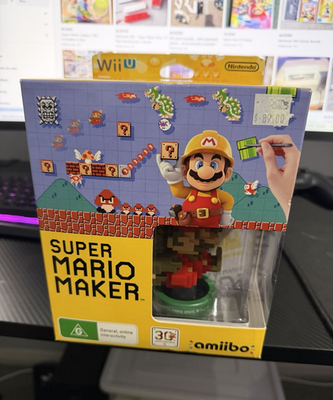 Mario Maker Pour Wii U - Édition Collector (sans Boîte Amiibo), Très Bon état