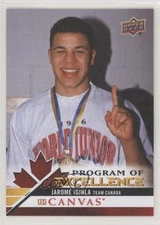 2020-21 Upper Deck UD Canvas Program of Excellence Jarome Iginla #C266 HOF