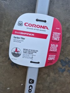 Corona Garden Tiller Short Heat Treated Carbon Steel Cultivating Tool