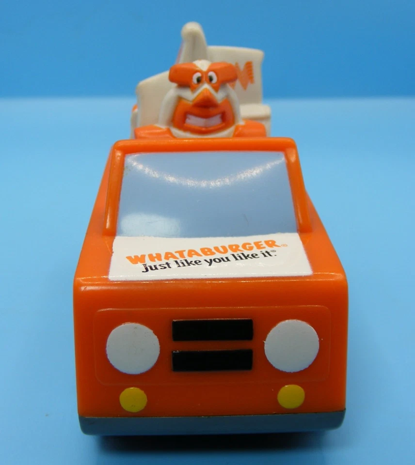 Vintage 2003 Whataburger Pull String Racer - Image 4 of 4