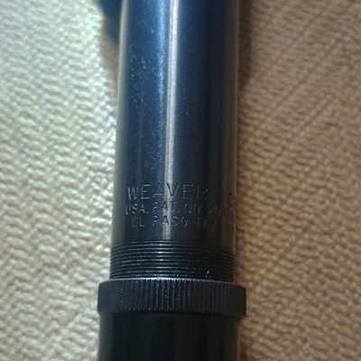 Weaver 22 Tip-Off USA Black Hunting Rifle Scope Aluminum Model 2809307 2949816
