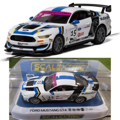 Scalextric C4173 Ford Mustang GT4 2019 British GT Championship 1/32 Slot Car