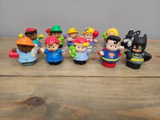 Mattel Fisher-Price Little People Boys, Girls  Pets Lot Of 11