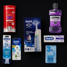 Oral B iO Series3 GIFT EDITION (blue) in a PREMIUM DENTAL CARE BUNDLE