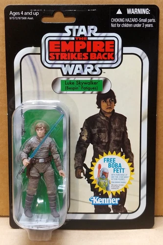 Star Wars VC04 Luke Bespin 2nd Card Back version 2010 ESB Vintage Collection MOC
