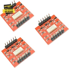 3Pcs TLP281 Optocoupler Isolation Board Optical Coupler Isolation Module 4 Chann