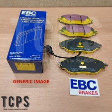 FOR AUDI Q5 2.0 TDI 08-17 8RB EBC RACING YELLOW STUFF FRONT BRAKE PADS & SENSOR