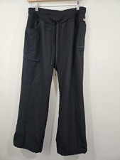 Comfortable Black Scrub Cargo medium petite