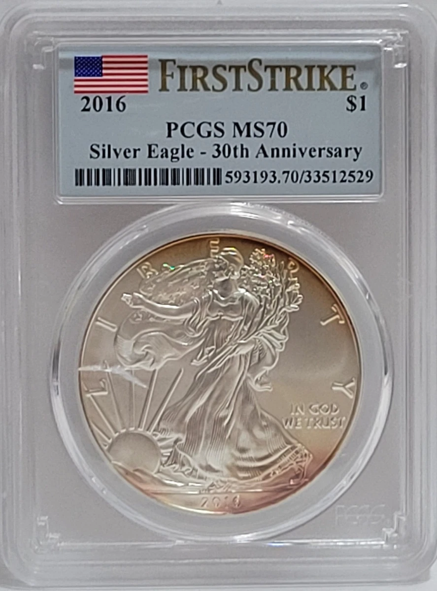 American Eagle MS 70 Graded 2016 Silver Bullion Coins for sale | eBay