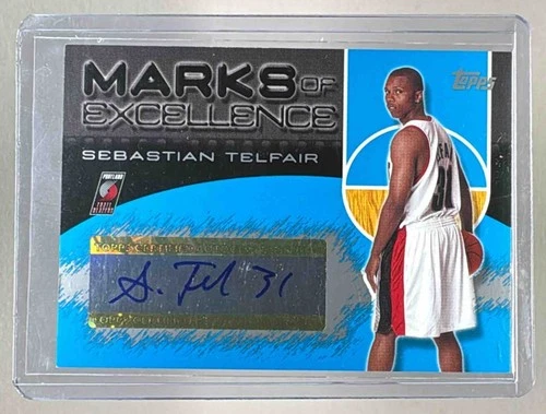 Sebastian Telfair 2004 Topps #ME-ST Marks of Excellence Rookie RC Auto