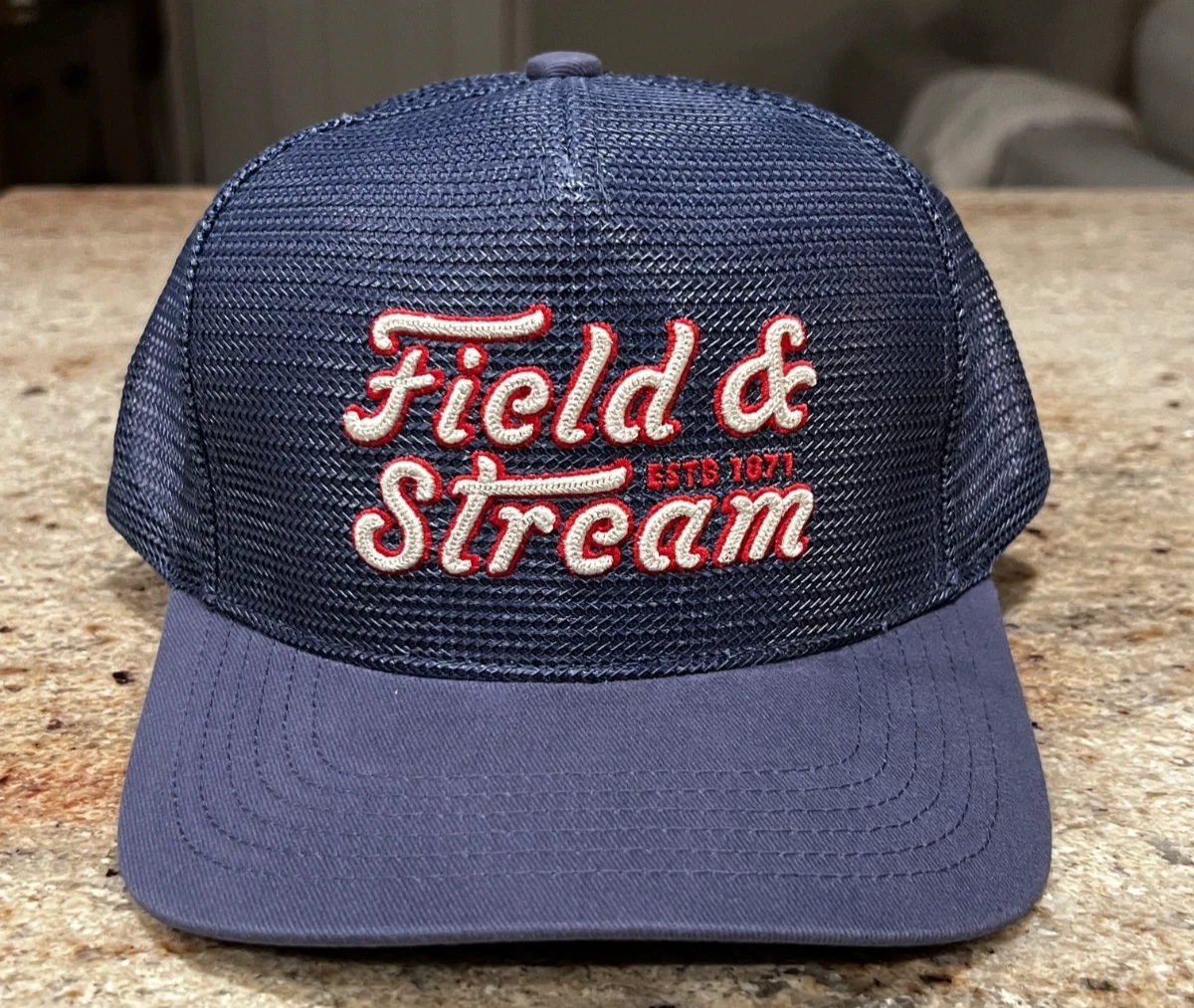 Morgan Wallen X Field & Stream “Main Stage" Mesh Cap Denim SnapBack Hat Rare