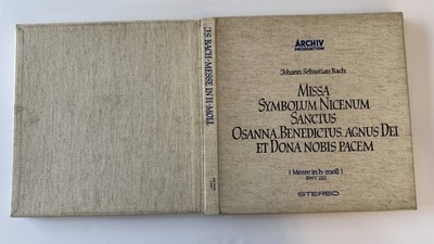 Johann Sebastian Bach Missa Symbolum Nicenum Sanctus Osanna, Benedictus, Agnus D