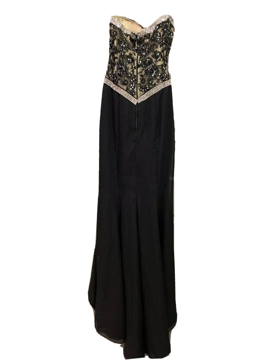 ebay black formal dress Long Black formal dresses