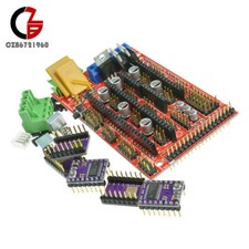 5PCS DRV8825 StepStick Driver Module For 3D Printer +RAMPS 1.4 Controller Board