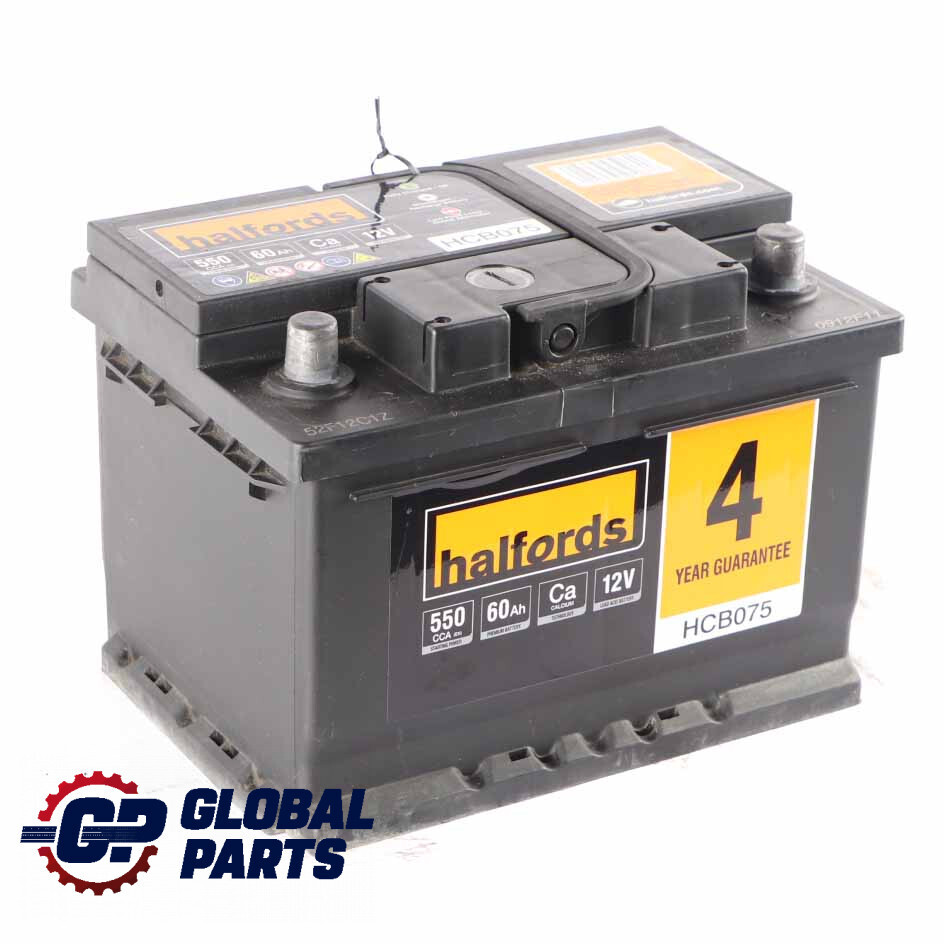 Halfords 12V Calcium Accumulator Battery 60Ah 550A HCB075 eBay