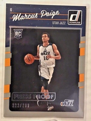 marcus paige jazz jersey