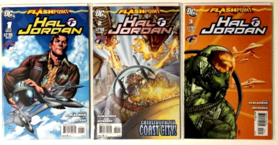FLASHPOINT: HAL JORDAN 2011 #1-3 COMPLETE SET LOT FULL RUN GREEN LANTERN DC FILM
