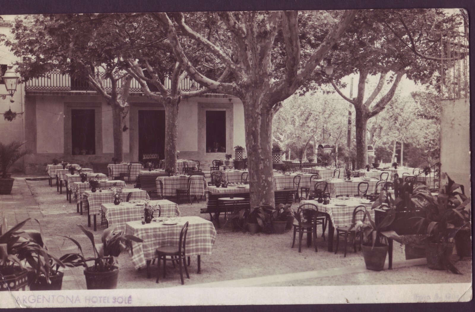 Postal Cataluña - Argentona - Hotel Solé - MBC