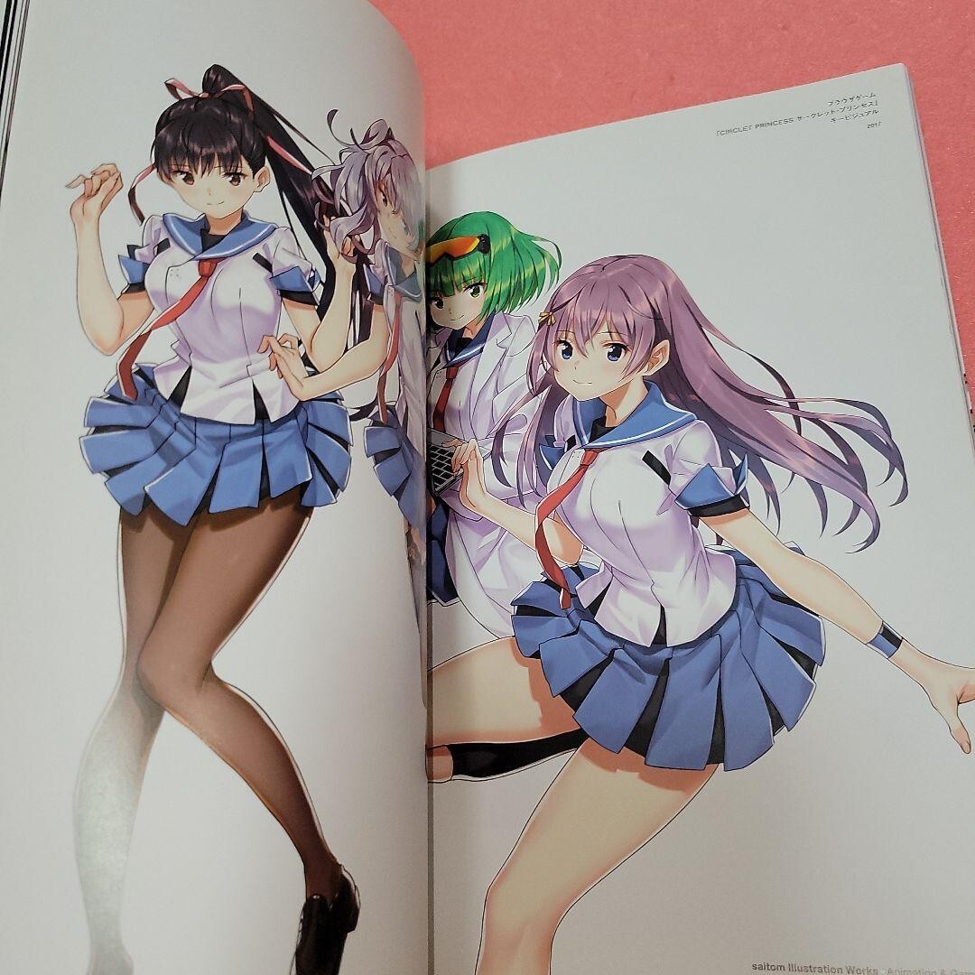 saitom Illustration Works Art Book Japan | eBay