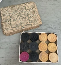 VTG Swadeshi Carram Checkers Strikers Carroms Board Game Wooden Pieces Original