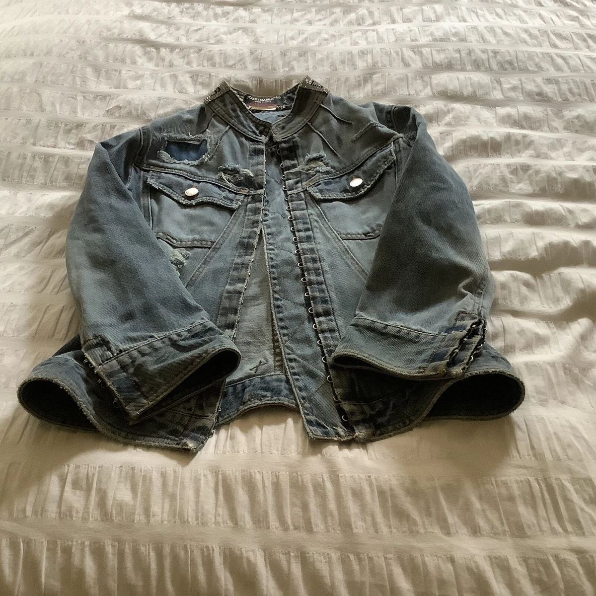 Dolce and gabbana rhinestone cheap jacket