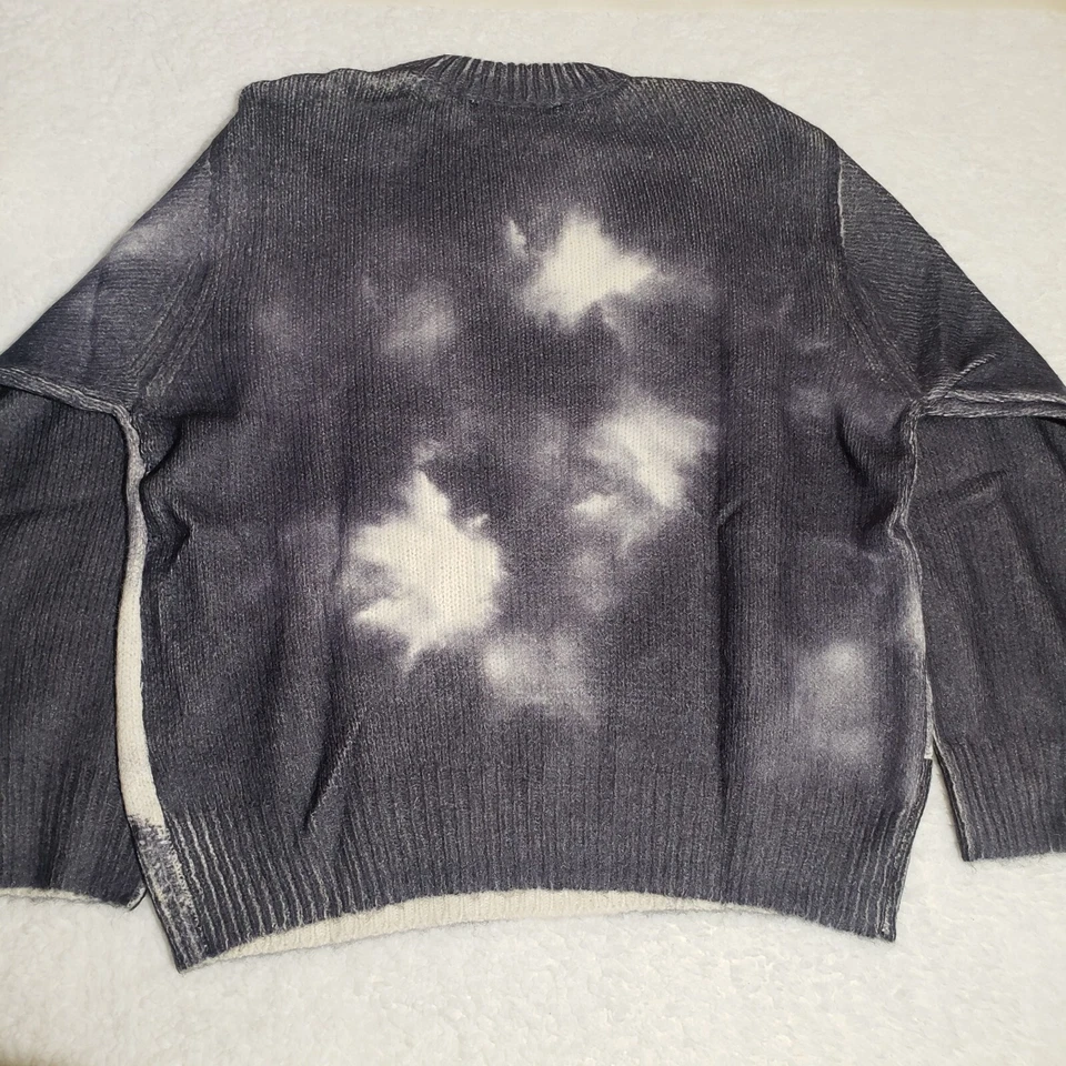 Suéter Bershka Crepúsculo Cuello Simulado - Gráfico Edward Cullen - Talla XS-S Foto 3 de 4