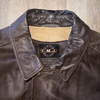 ジャケット・アウター 80s vintage racing leather bomber jacket s-l400.jpg