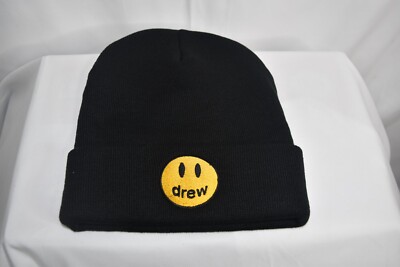 Drew House Mascot Rib Beanie - Black drew house | Accessories | Drew House Mascot Rib Black  main image 4