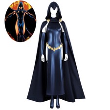 Raven Costume DC Comics Cosplay Suit New Earth