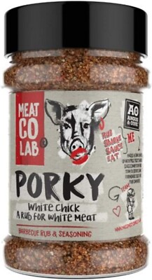 🍗🔥 Angus & Oink Porky White Chick BBQ Rub – Competition Rub für Schwein & Hähnchen (200 g)