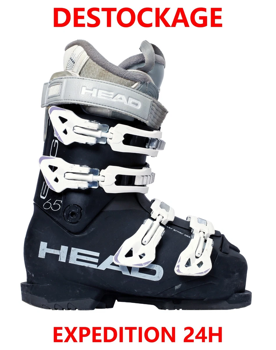 Chaussures De Ski Head Edge Pour Femme - Occasion - Taille 9/9.5 - Modèle Blanc