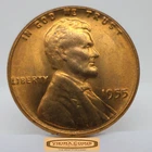 1955 Lincoln Wheat Cent — photo from another recent sale